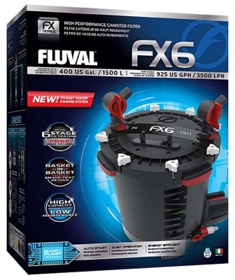 Fluval FX6 - 3.500 lt./time - Dec Tilbud - minus 50 %(begrænset antal)