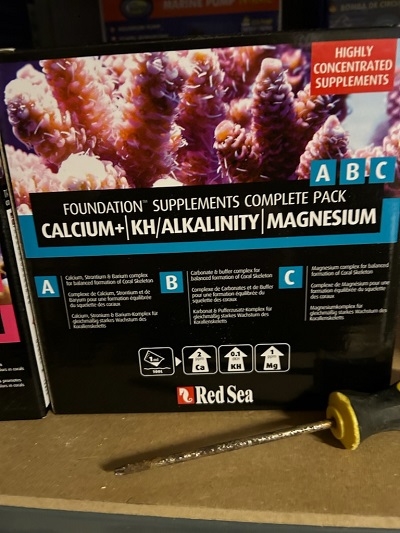 Red Sea Foundation Supplement Pakke(Ca-Mg-HCO3)