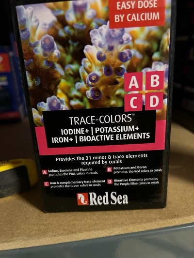 Red Sea Trace Color Pakke (A-B-C-D)